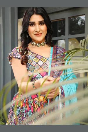 Jaipur Printed Semi-Stitched Lehenga & Unstitched Blouse With Dupatta