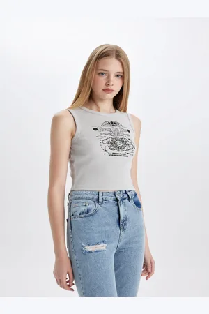 DeFacto Print Cotton Top