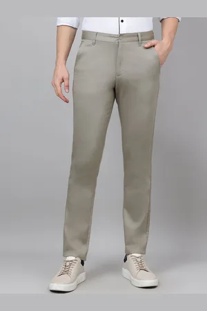 Richlook Men Smart Mid-Rise Regular Fit Cotton Trousers