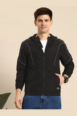 Mast & Harbour Men Reflective Strip e-Dry Technology Jacket