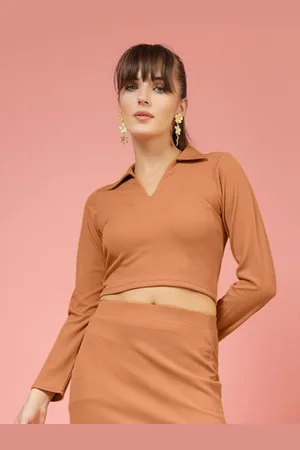 OOMPH Women Fitted Crop Top