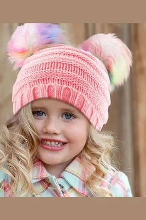 EL REGALO Girls Woollen Beanie