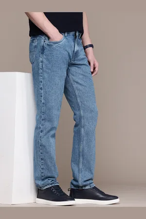 Nautica Men Straight Fit Light Fade Pure Cotton Jeans