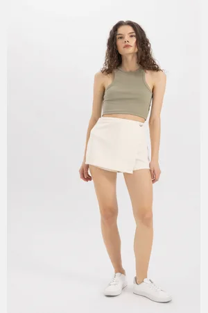 DeFacto Women Solid Shorts