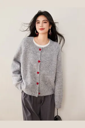 JC Collection Women Fuzzy Cardigan