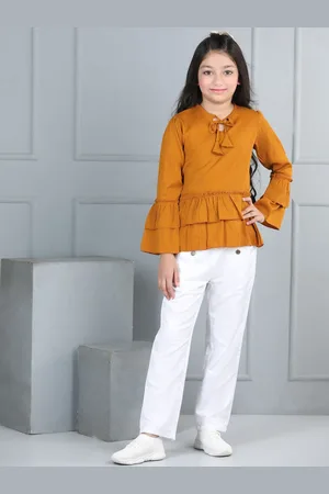 Cutiekins Girls Top with Trousers