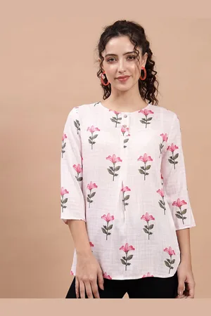 BEATNIK Women Boat Neck Printed Tunic