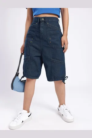 DressBerry Women Downtown Dope Cargo Style Shorts