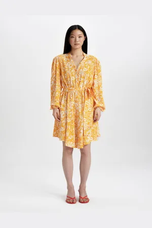 DeFacto Women Floral Print Fit & Flare Dress