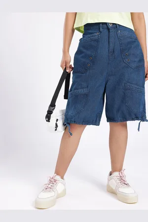 DressBerry Women Street Cool Cargo Style Shorts
