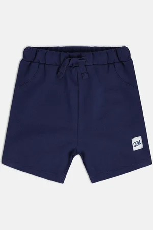 MINI KLUB Boys Mid Rise Pure Cotton Shorts