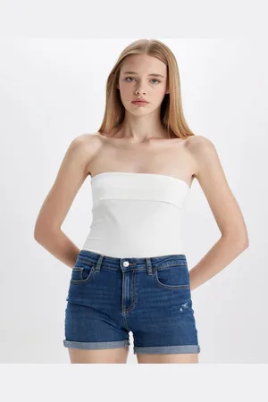 DeFacto Strapless Tube Top