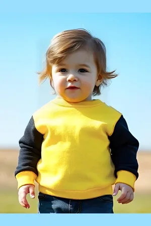 BAESD Unisex Kids Colourblocked Sweatshirt