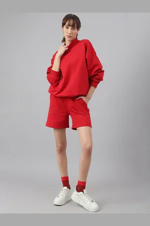 Fitkin Women High Neck Oversized Sweatshirt
