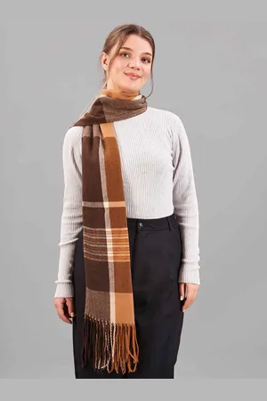 Tossido Unisex Checked Acrylic Mufflers