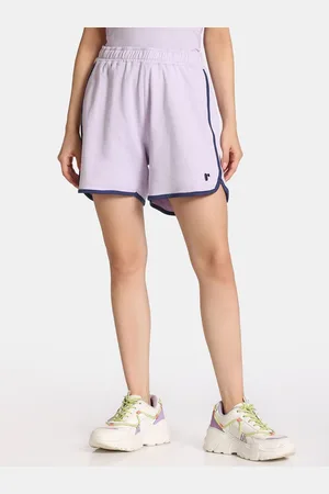 Zivame Women High-Rise Cotton Sports Shorts