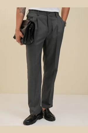 LocoMotive Men Pleated Trousers