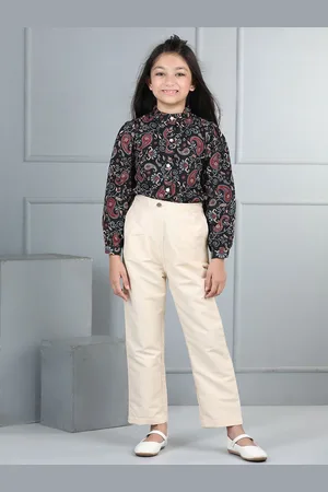 Cutiekins Girls Printed Top with Trousers