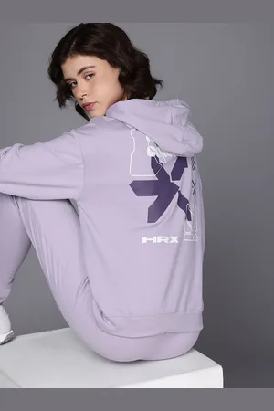 HRX Brand Logo Printed Hooded Tracksuits