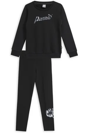 PUMA Girls CLASS ACT warmCELL Sweatshirt with Leggings