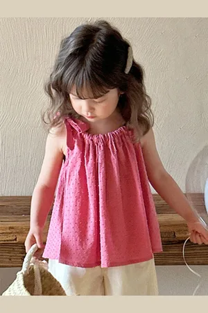 LULU & SKY Girls Sleeveless Top