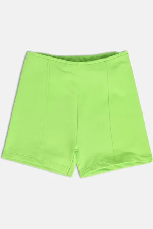 MINI KLUB Girls Mid Rise Pure Cotton Shorts