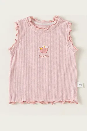 LULU & SKY Girls Striped Top