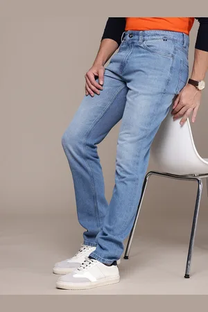 Nautica Men Pure Cotton Slim Fit Light Fade Jeans