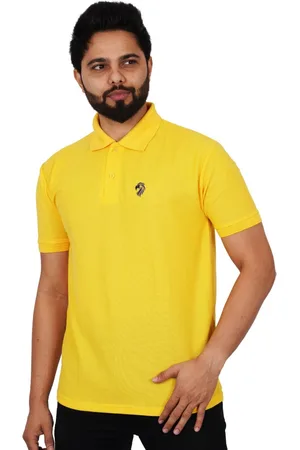 La Milano Men Polo Collar Slim Fit T-shirt