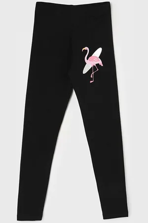 Lifestyle Girls Cotton Printed Ankle Length Leggings