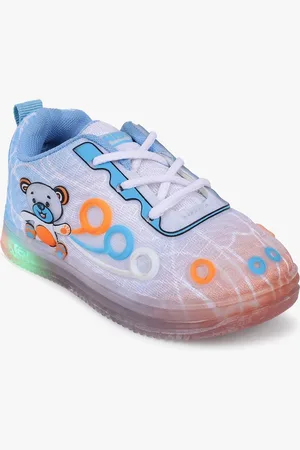Superminis Kids Colourblocked Lightweight Lace-Ups Sneakers