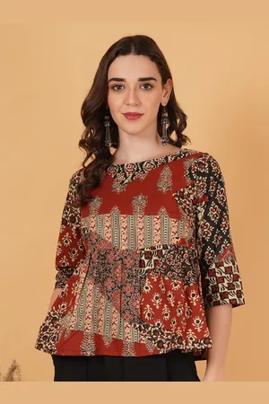 Kalini Women Printed Cotton Top