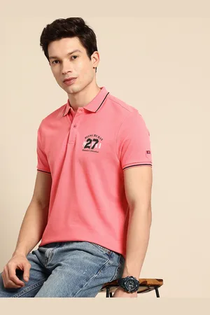 Being Human Polo Collar Pure Cotton T-shirt