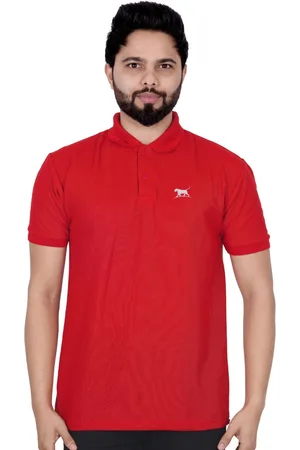 La Milano Men Polo Collar Slim Fit T-shirt
