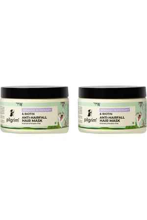 Pilgrim Set of 2 Spanish Rosemary Anti-Hairfall Hair Mask With Biotin - 200g each