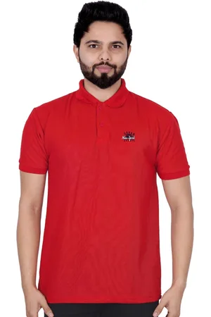 La Milano Men Polo Collar Slim Fit T-shirt