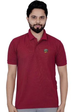 La Milano Men Polo Collar Slim Fit T-shirt