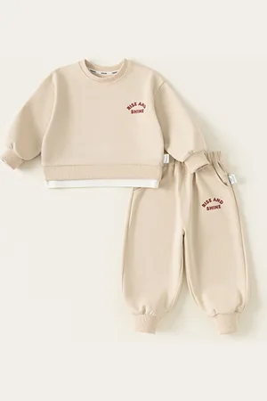LULU & SKY Girls Long Sleeves Sweatshirt And Joggers