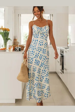 LULU & SKY Women Floral Printed Maxi Dress