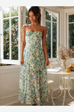 LULU & SKY Women Floral Printed A-Line Dress