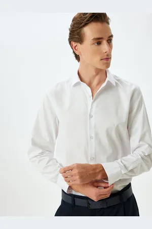 Koton Men Slim Fit Opaque Casual Shirt