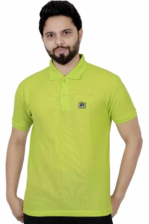 La Milano Men Polo Collar Slim Fit T-shirt