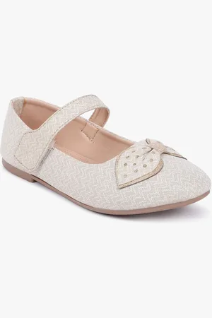 Superminis Girls Bow Detail Ballerinas