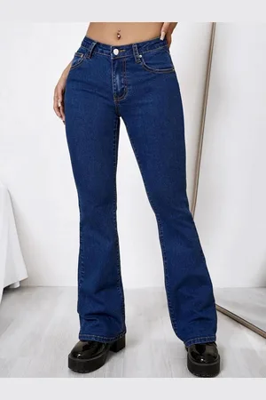 KOTTY Women Bootcut High-Rise Clean Look Stretchable Jeans