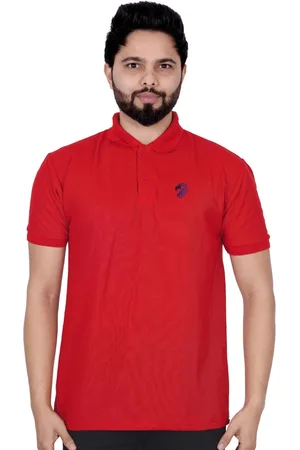 La Milano Men Polo Collar Slim Fit T-shirt