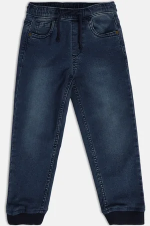 MINI KLUB Boys Mid Rise Regular Fit Clean Look Jeans