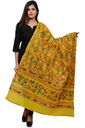 Banjara Embroidered Dupatta with Thread Work