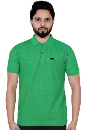 La Milano Men Polo Collar Slim Fit T-shirt