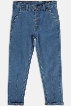 MINI KLUB Boys Mid Rise Regular Fit Clean Look Jeans