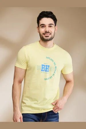 Being Human Men Typography Printed Round Neck Cotton T-shirt